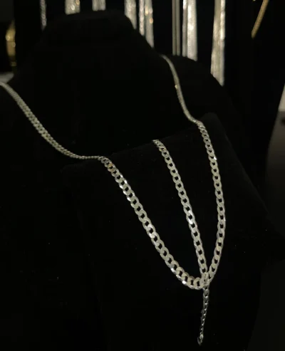 Pulseira Grumet 4mm em Prata 925