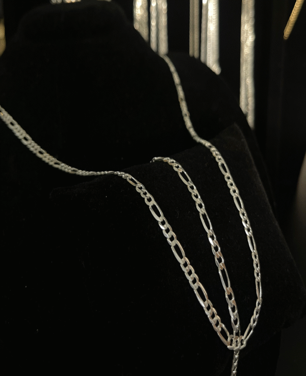 Pulseira 3x1 4mm em prata 925