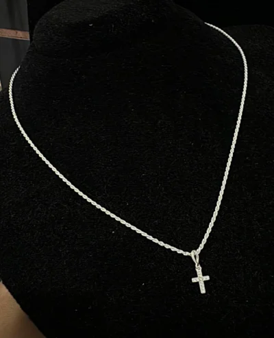 Gargantilha Elo Baiano em prata 925